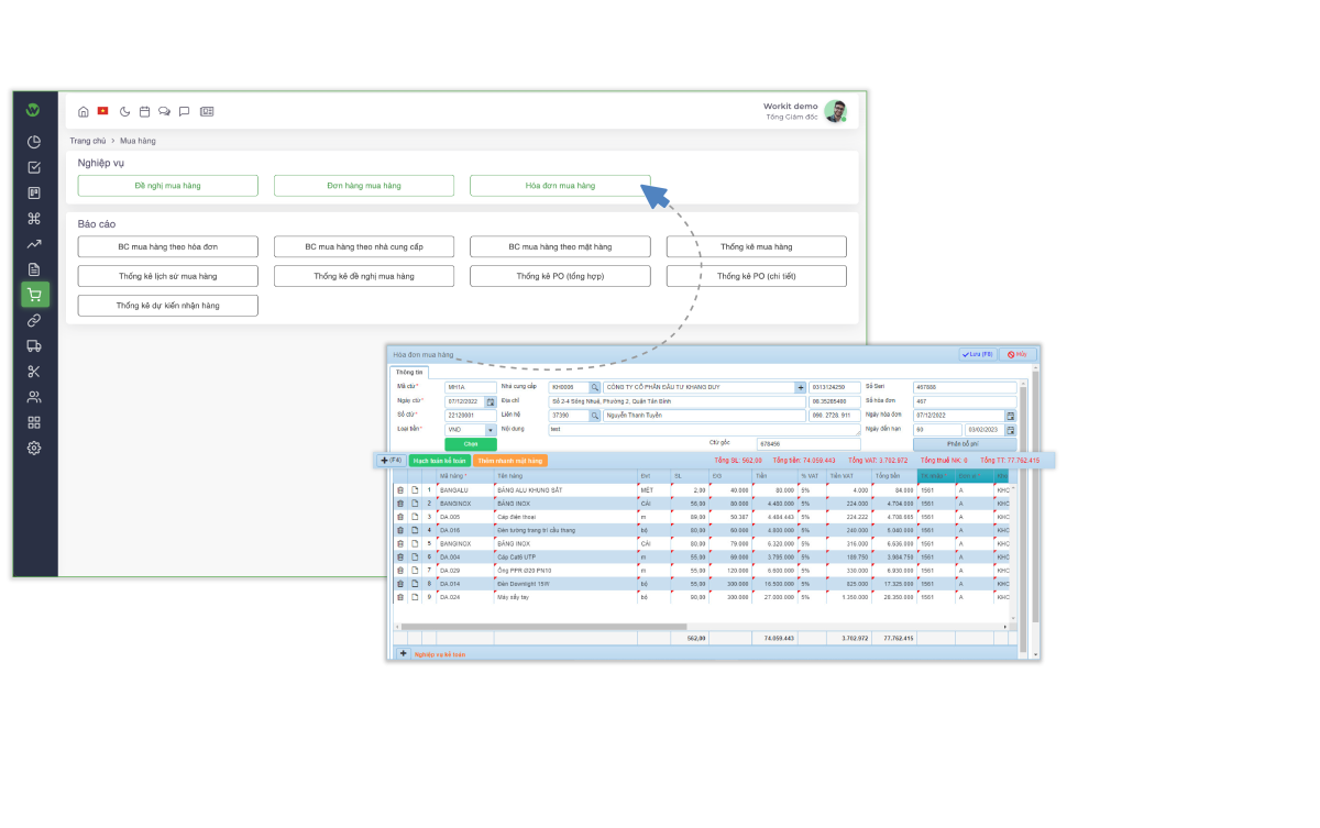 CMMS Phần mềm quản lý bảo trì