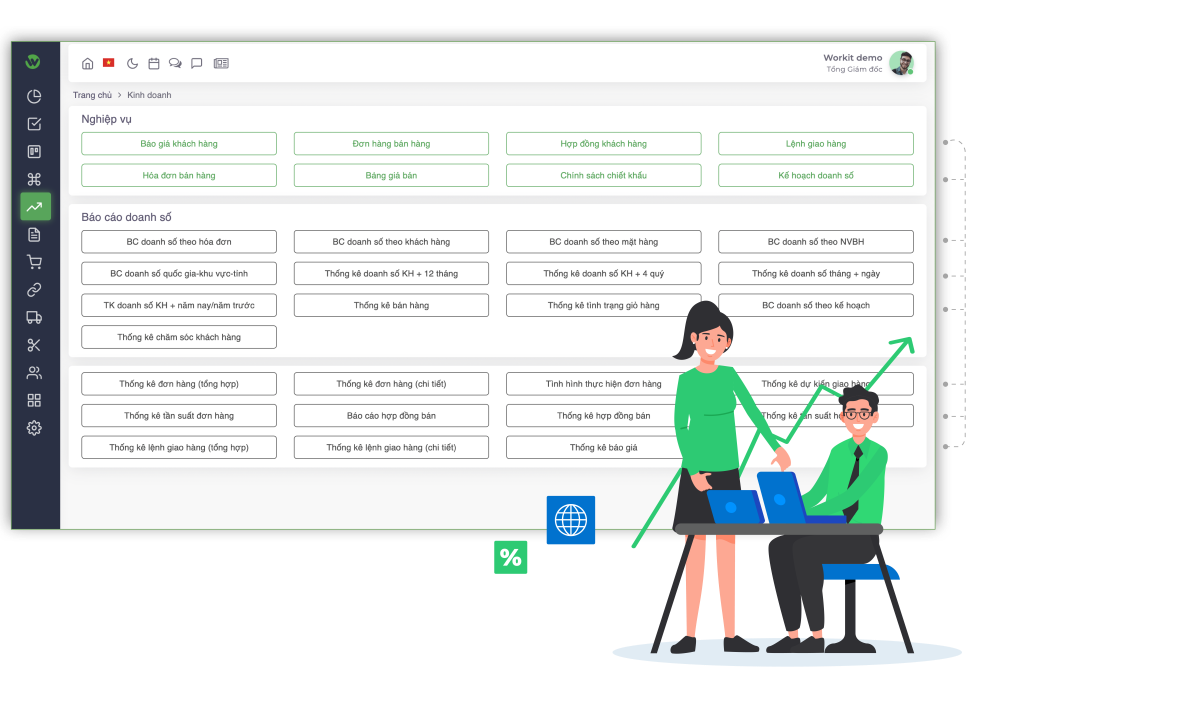 Giao diện mẫu lập kế hoạch bảo trì