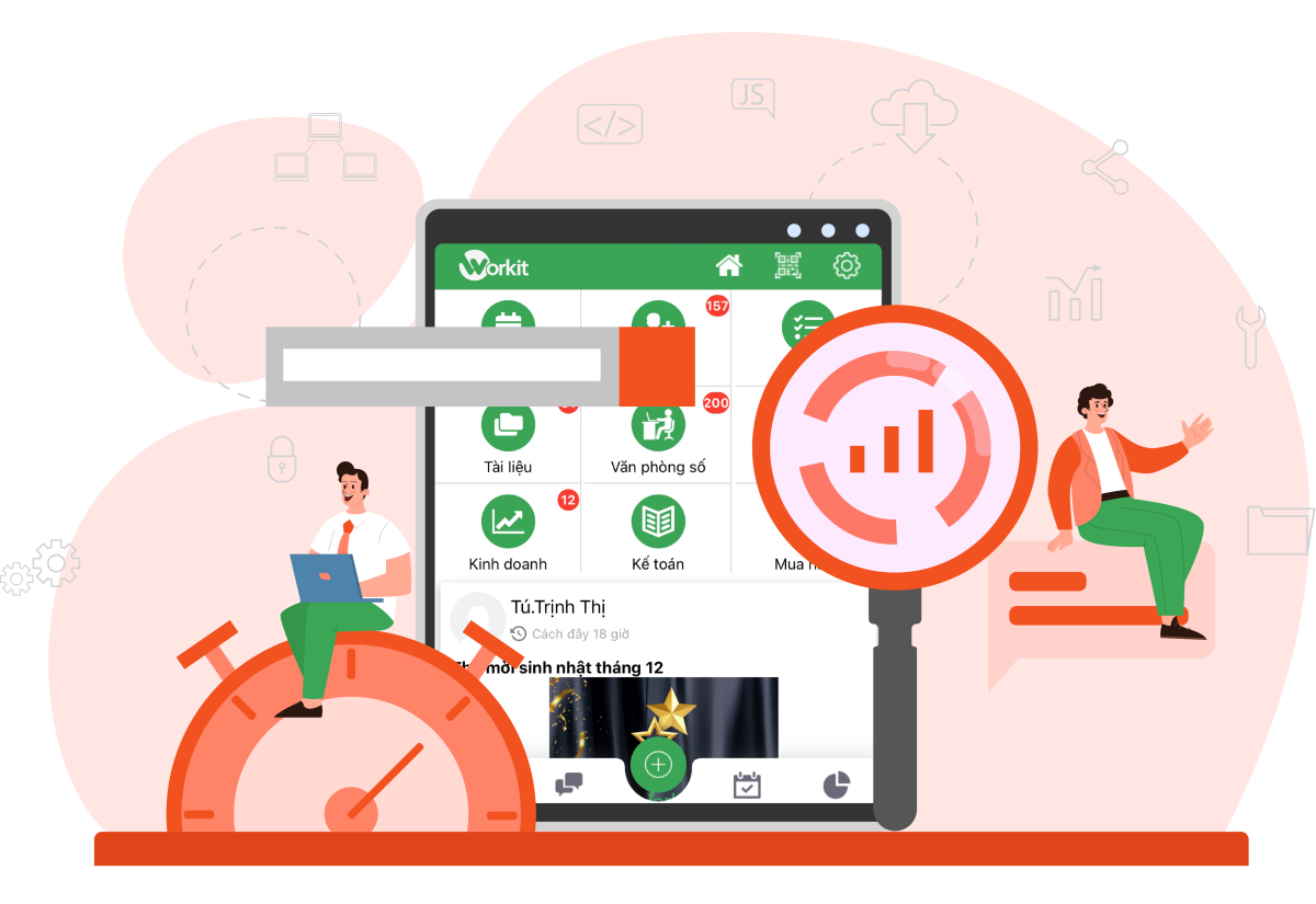 Giao diện phần mềm lập kế hoạch mua sắm