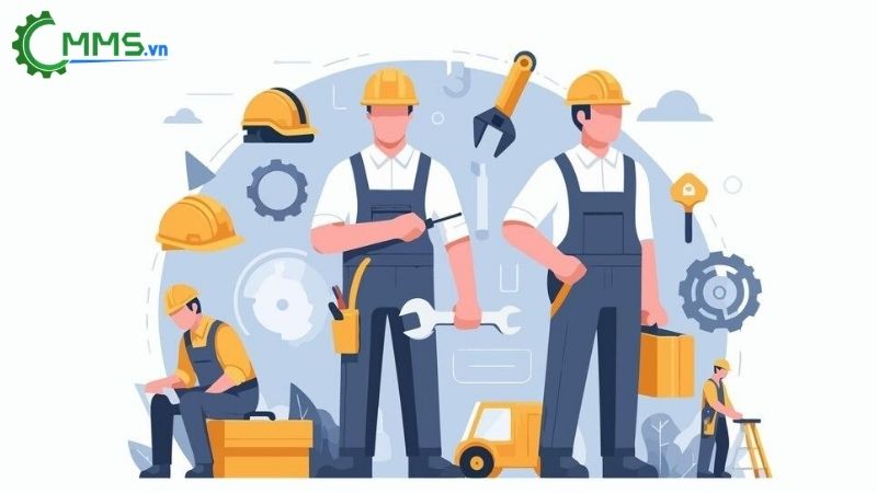 Đội kỹ thuật ảnh hưởng đến công tác bảo trì